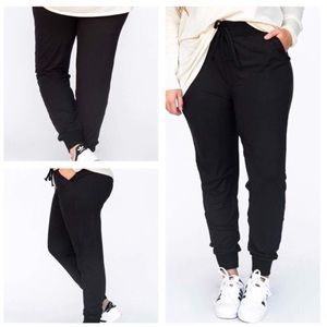 Agnes and Dora black joggers. GUC